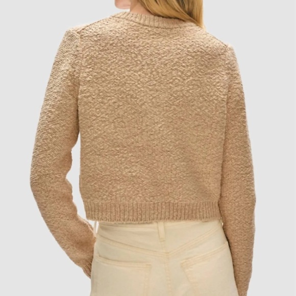 White + Warren - Cotton Slub Pocket Cardigan - Picture 2 of 5